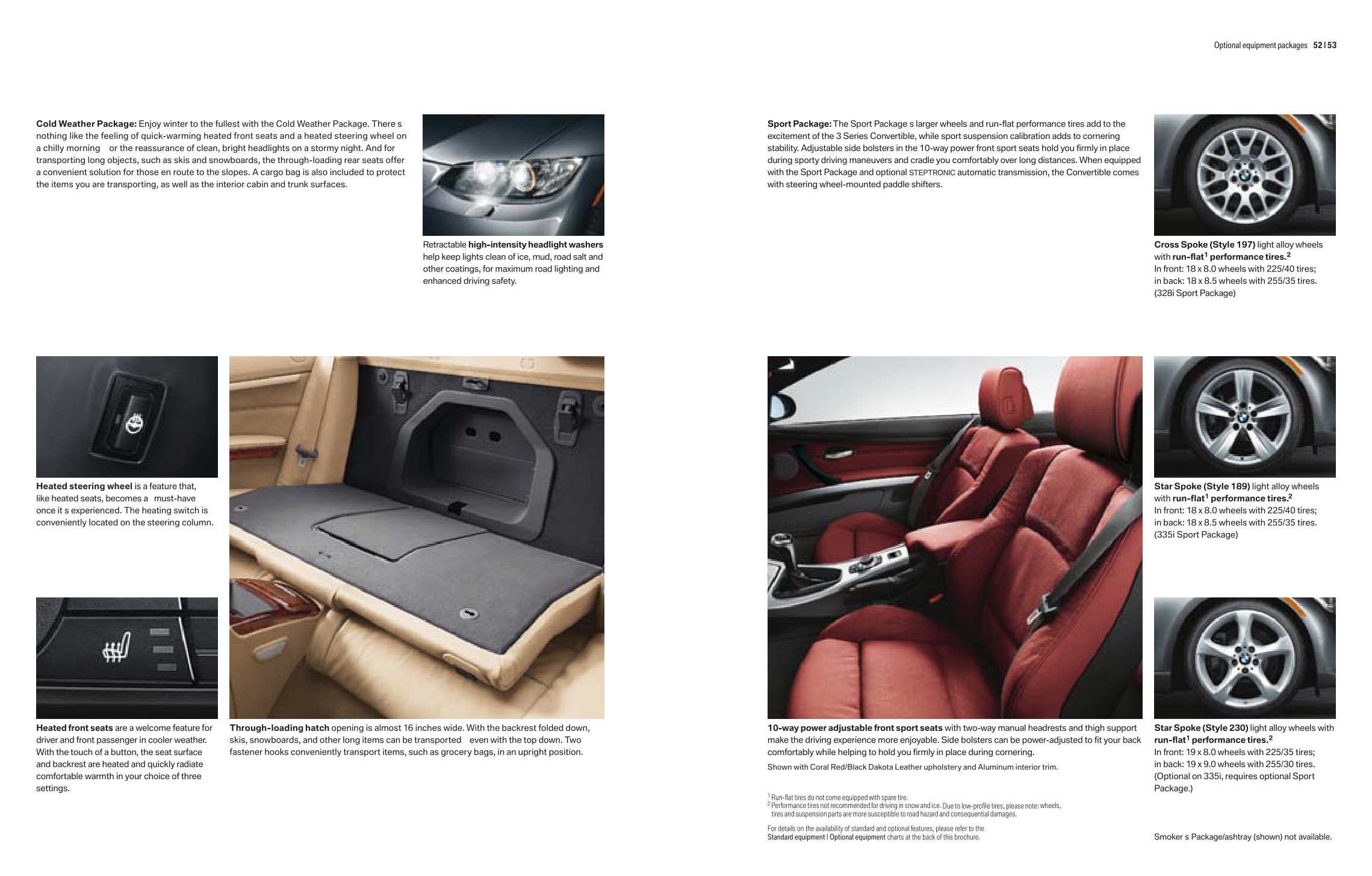 2010 BMW 3-Series Convertible Brochure Page 16